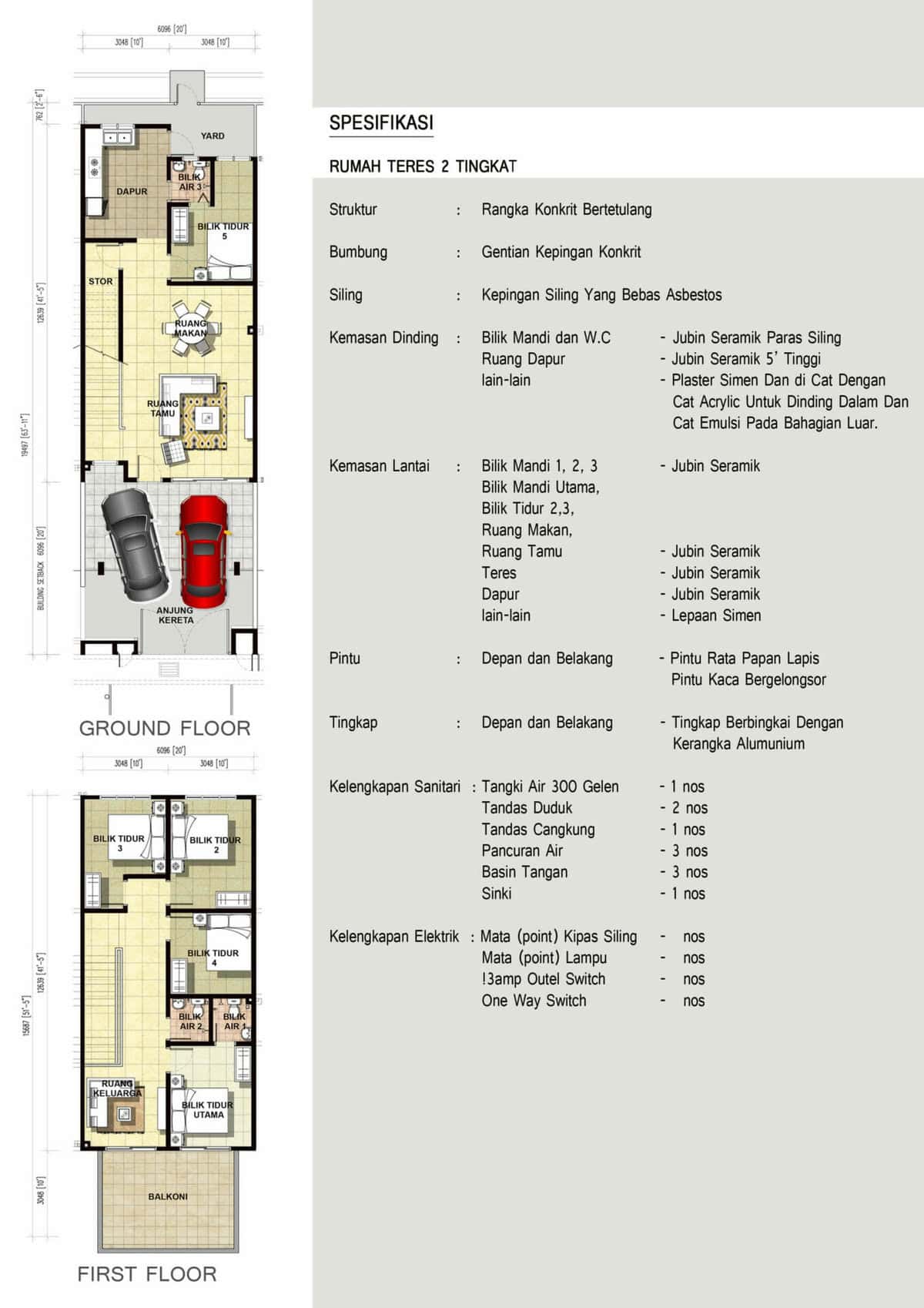 Taman Mawar Banting Rumah Teres 2 Tingkat 9